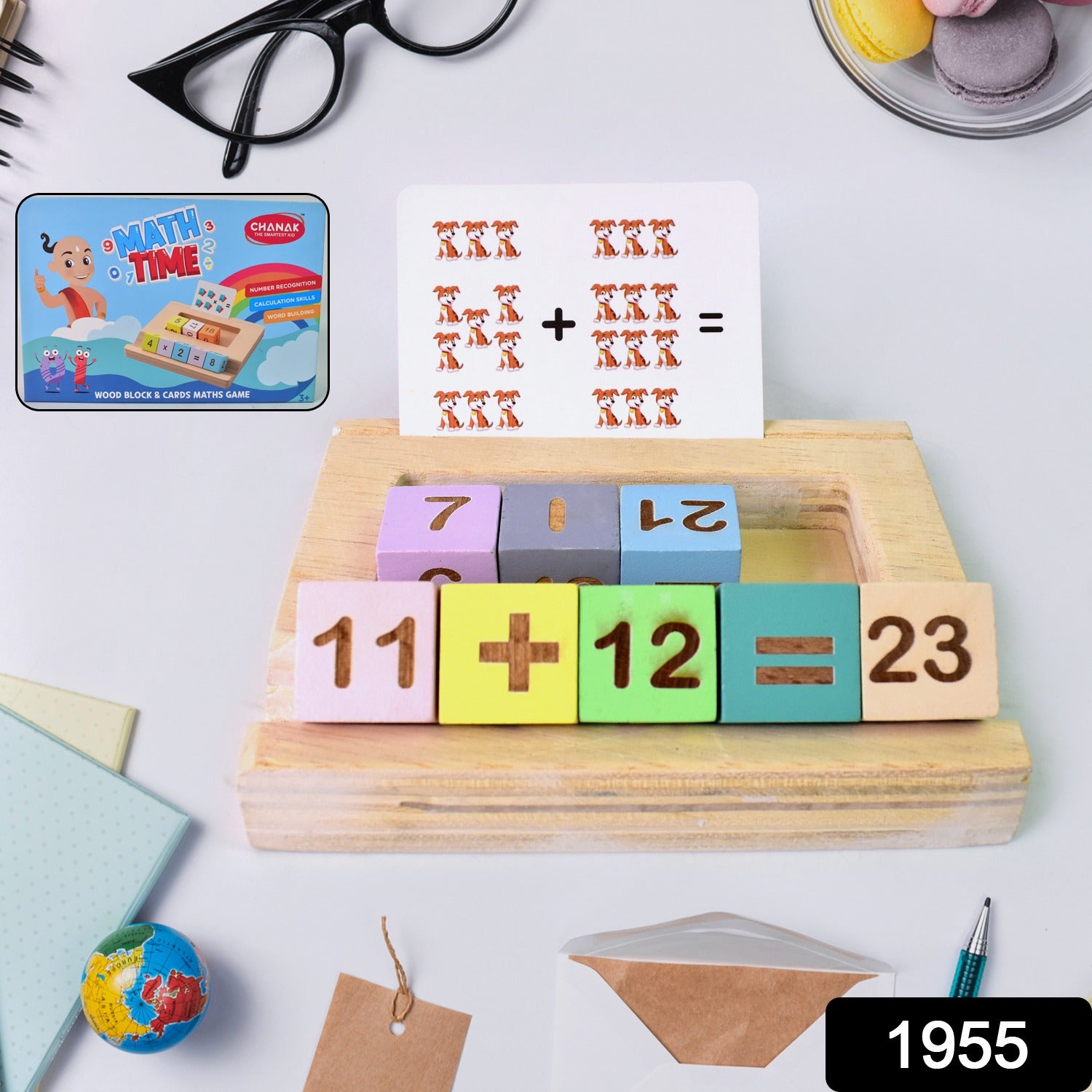 Wooden MathTime for Kids - Educational Math Card Game - Shivani Jaswal Wooden MathTime for Kids - Educational Math Card Game