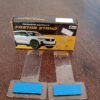 Windscreen cardholder, Fastag Stand, Transparent Ticket Holder Car (2 Pc Set)