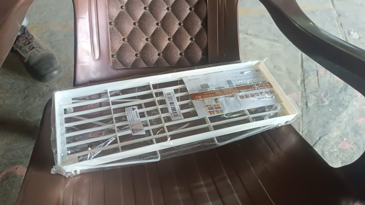 L Shelf Foldable Holder Sundries Rack Counter Bookcase (1 Pc / 40 Cm) - Shivani Jaswal L Shelf Foldable Holder Sundries Rack Counter Bookcase (1 Pc / 40 Cm)
