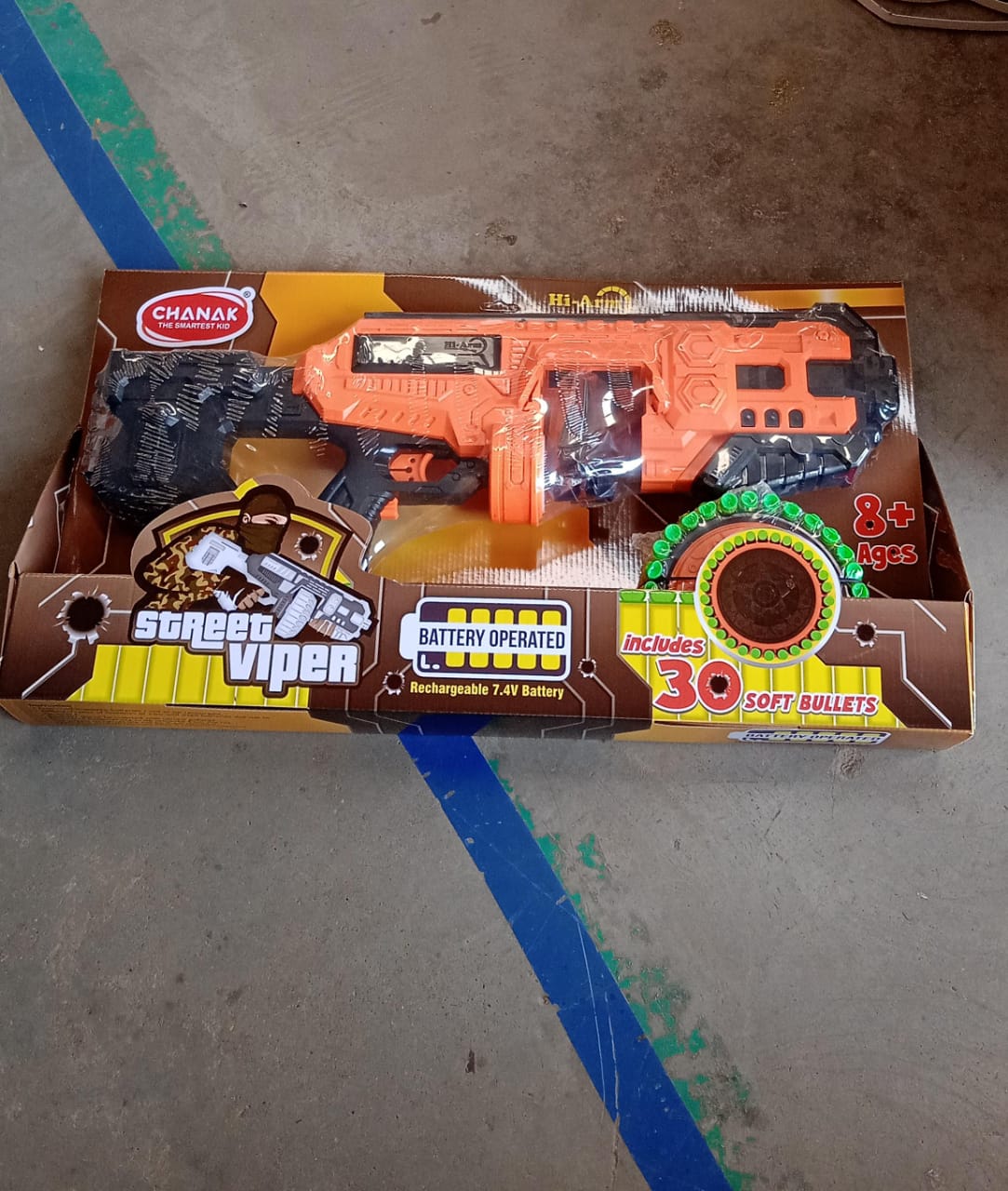Street Viper Gun With 30 Soft Bullets (1 Set) - Shivani Jaswal Street Viper Gun With 30 Soft Bullets (1 Set)