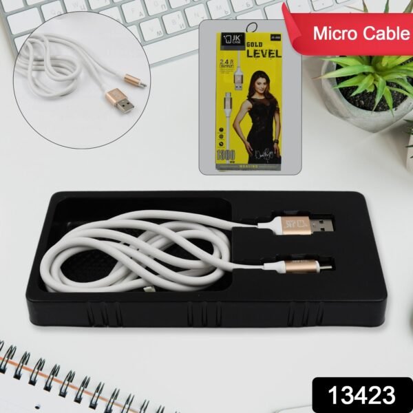 JK 2.4A Fast Charging for android, Micro Cable (1300 mm)