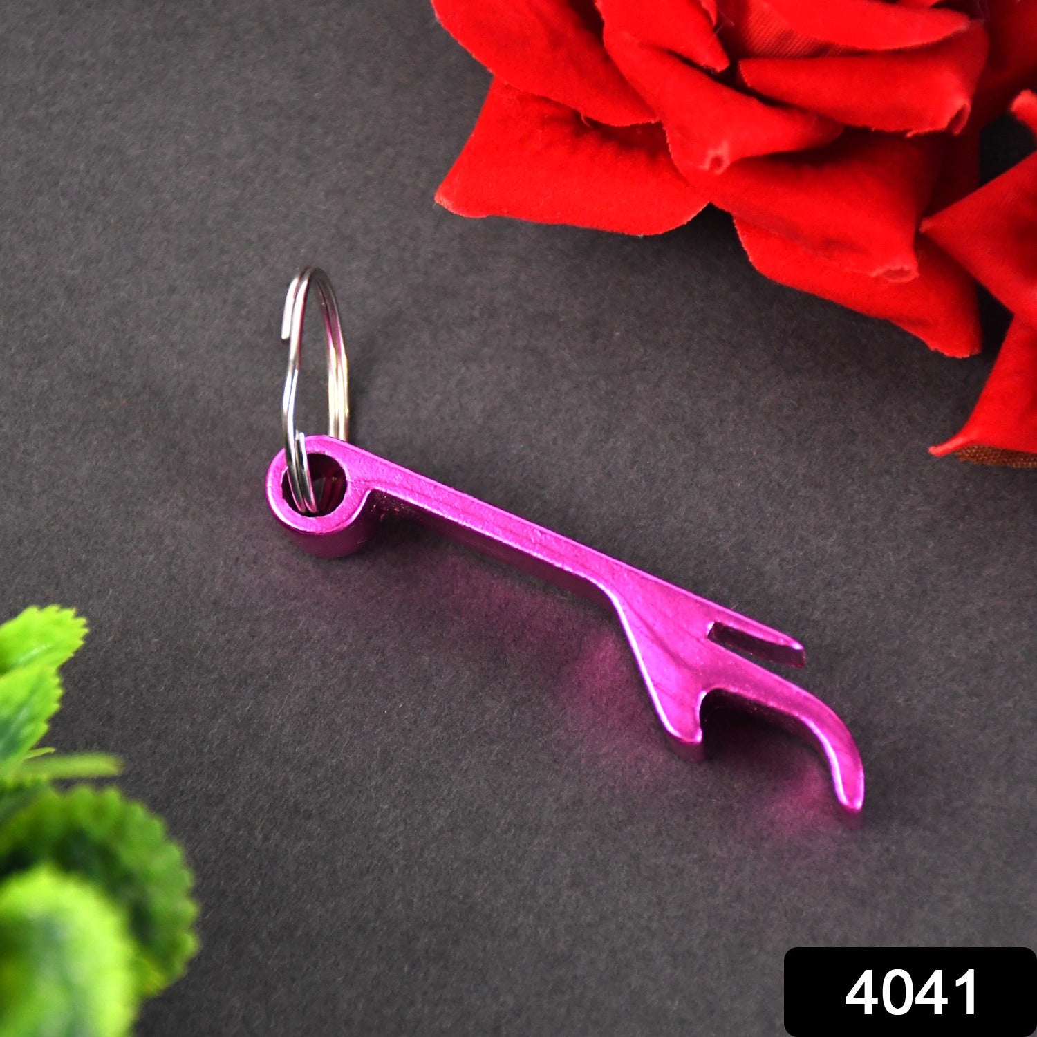 Metal Bottle Opener Keychain (1 Pc) - Shivani Jaswal Metal Bottle Opener Keychain (1 Pc)