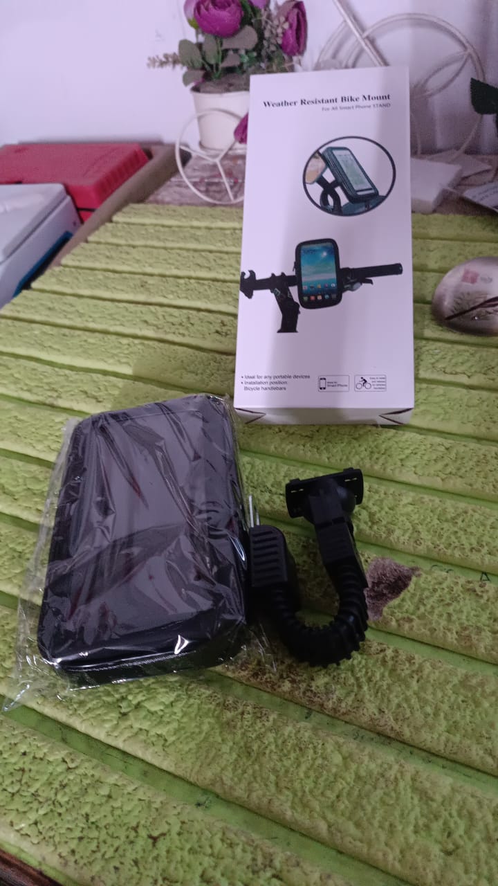 Phone Holder Case Weather Resistant Bike Mount (1 Pc) - Shivani Jaswal Phone Holder Case Weather Resistant Bike Mount (1 Pc)