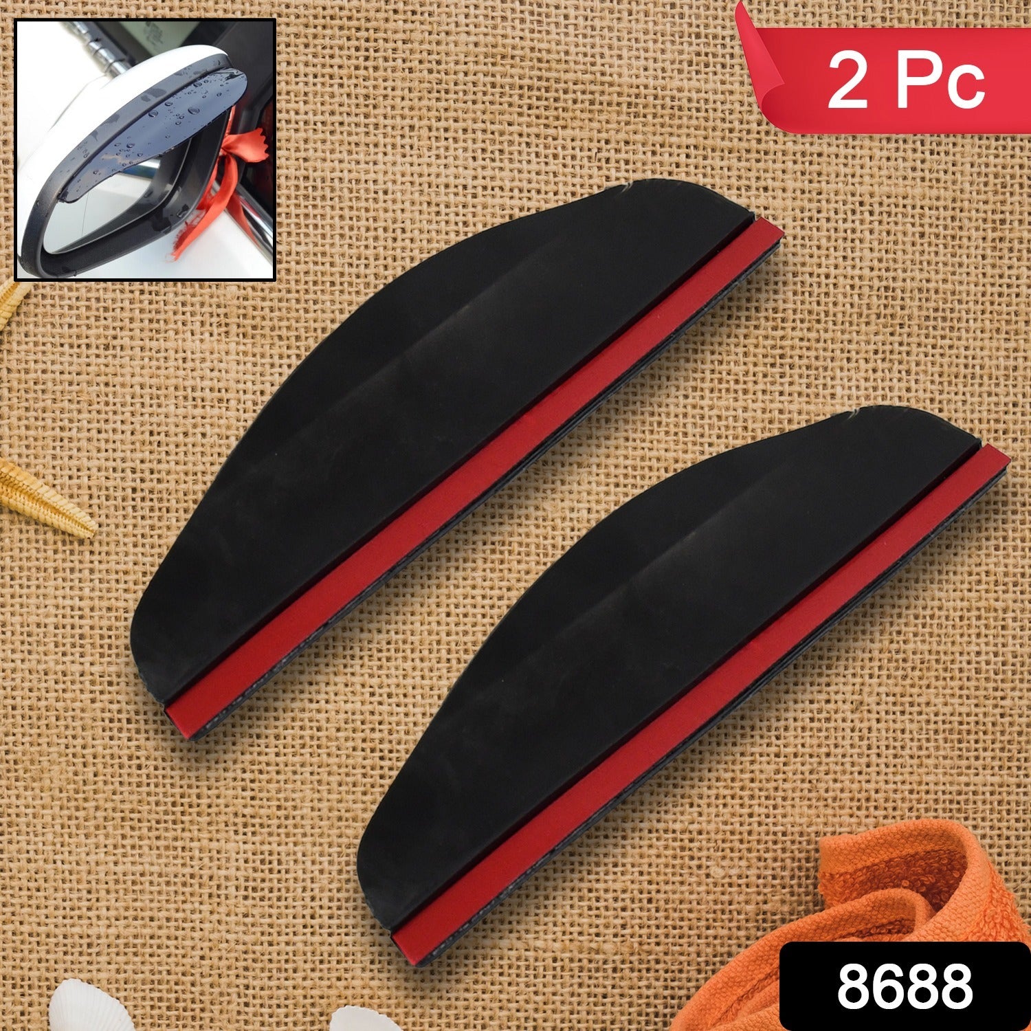 1 Pair Car Mirror Rain Protector Cover (2 Pcs set) - Shivani Jaswal 1 Pair Car Mirror Rain Protector Cover (2 Pcs set)