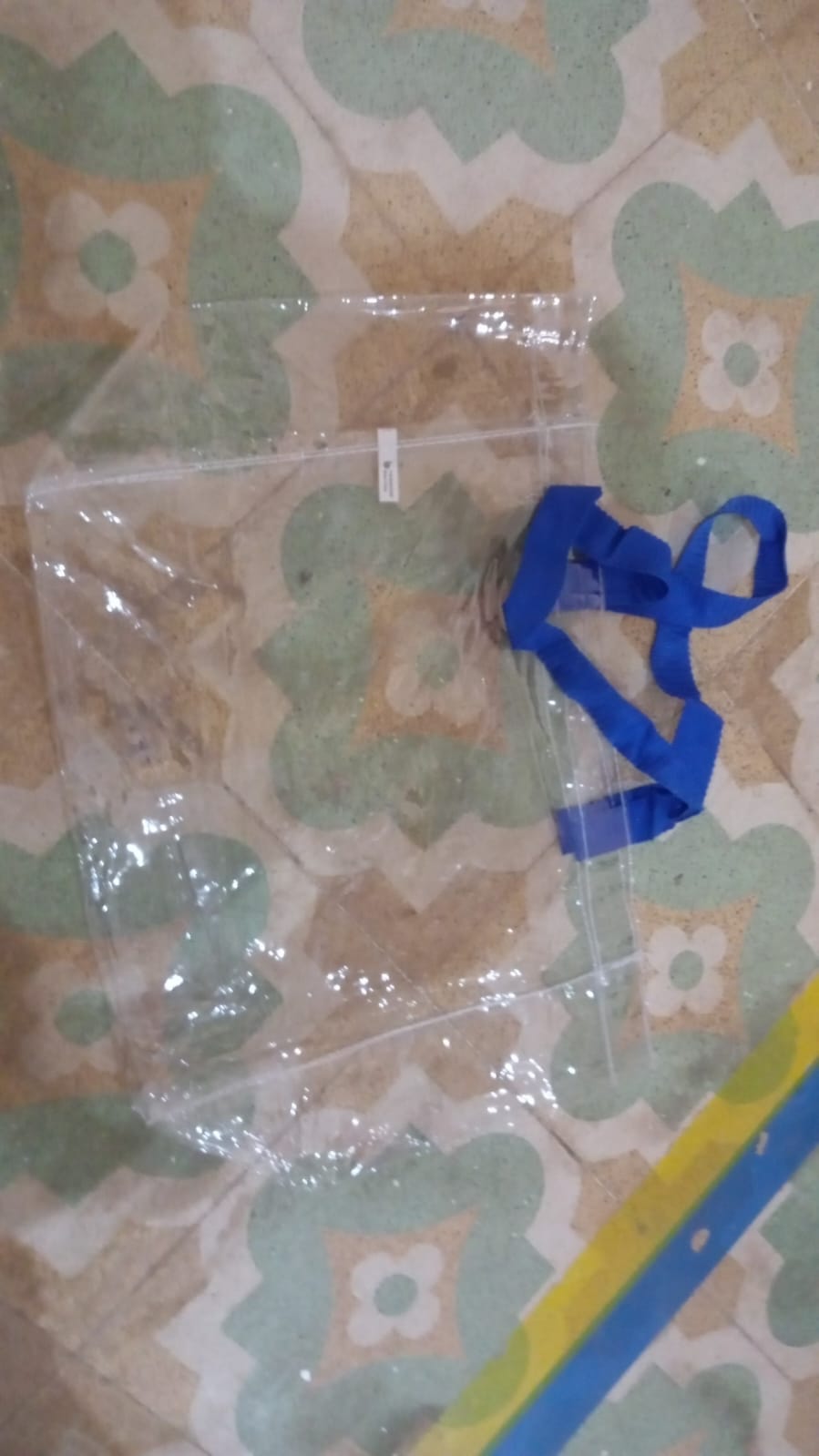 Multifunction Transparent Bag With Handle Bag (45×30×14 CM / 1 pc) - Shivani Jaswal Multifunction Transparent Bag With Handle Bag (45×30×14 CM / 1 pc)