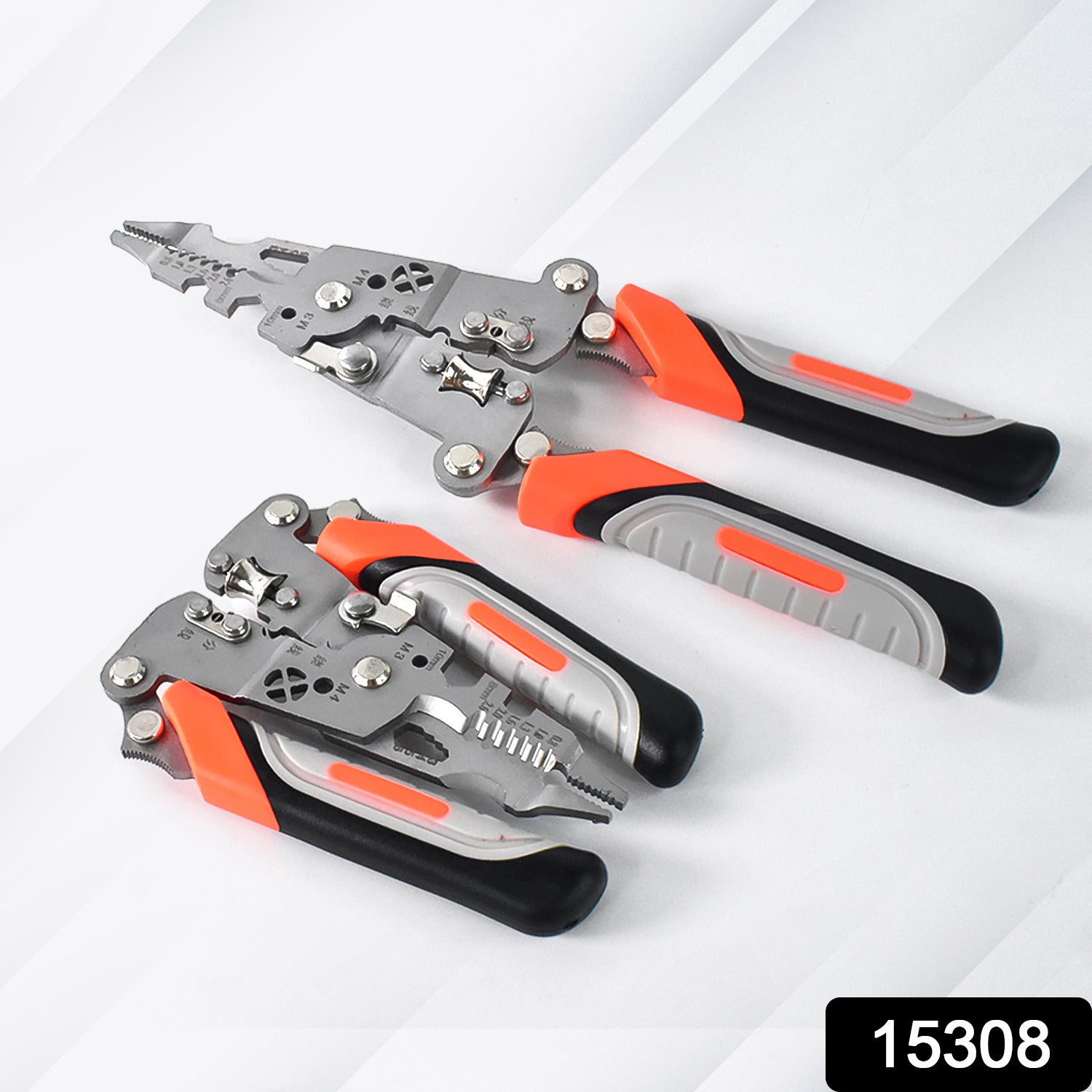 8 in 1 Wire Stripper Pliers, Soft Grip - Shivani Jaswal 8 in 1 Wire Stripper Pliers, Soft Grip