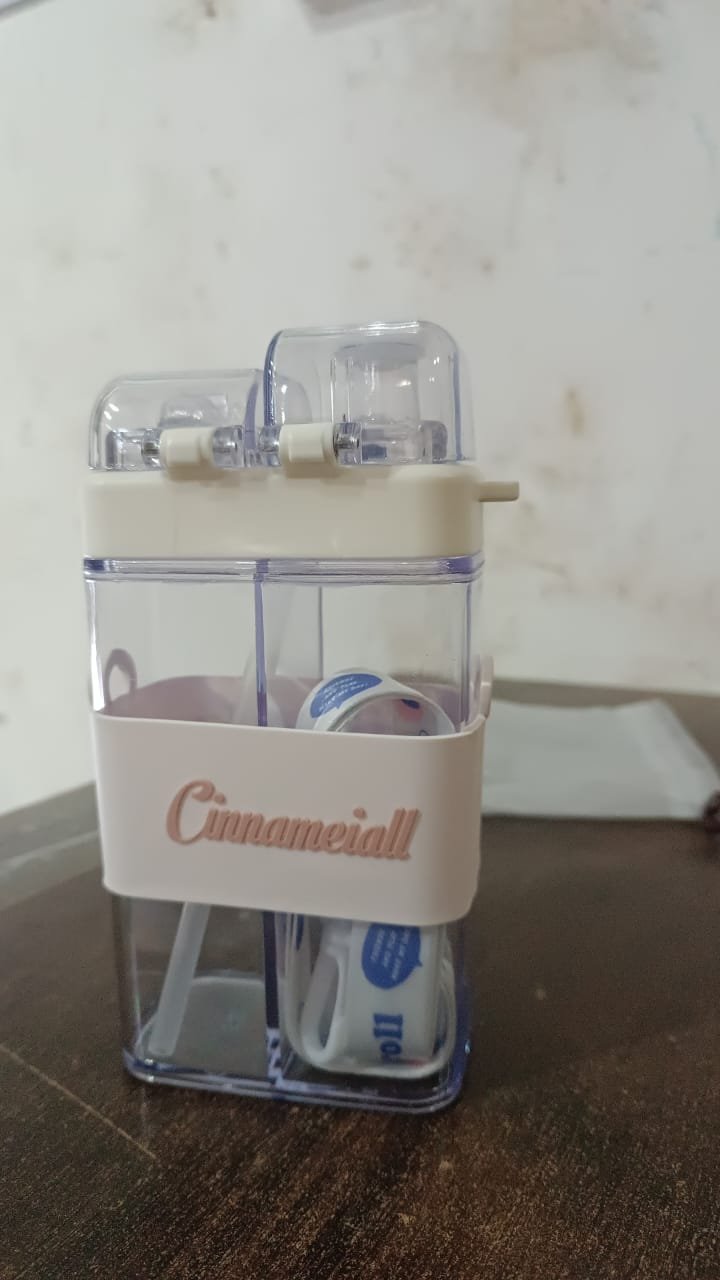 2in1 Dual Compartment Water Bottle with Straw and Adjustable Shoulder Straps (1 Pc / Multi color) - Shivani Jaswal 2in1 Dual Compartment Water Bottle with Straw and Adjustable Shoulder Straps (1 Pc / Multi color)