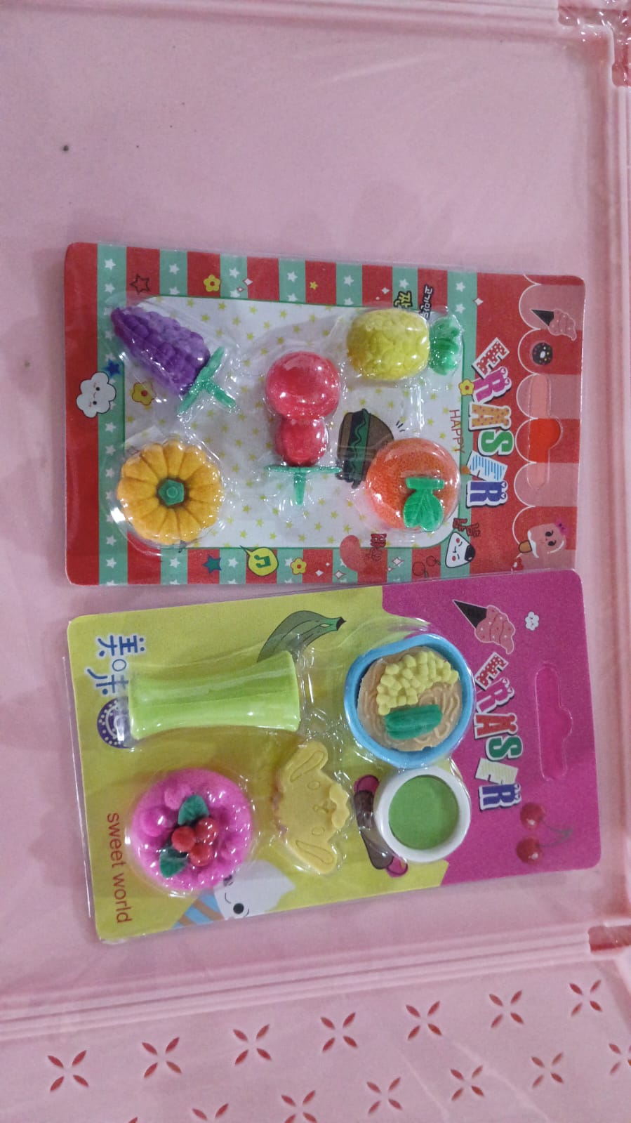 3D Mix Design Fancy & Stylish Colorful Erasers – Cute Novelty Eraser Set for Kids & School Prize (1 Set) - Shivani Jaswal 3D Mix Design Fancy & Stylish Colorful Erasers – Cute Novelty Eraser Set for Kids & School Prize (1 Set)
