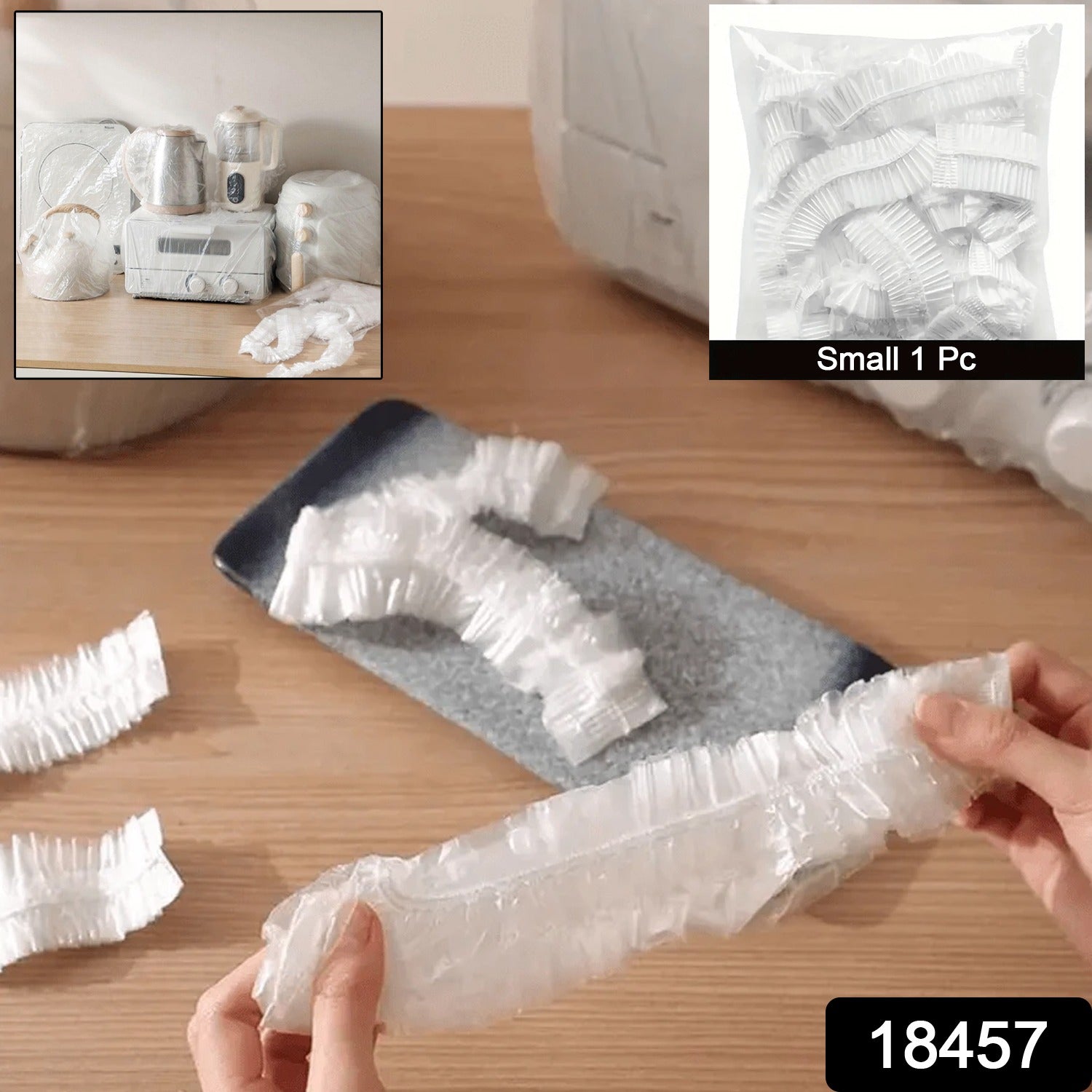 Home Thick Disposable Dust Proof Plastic Furniture Covers (1 Pc / Small) - Shivani Jaswal Home Thick Disposable Dust Proof Plastic Furniture Covers (1 Pc / Small)