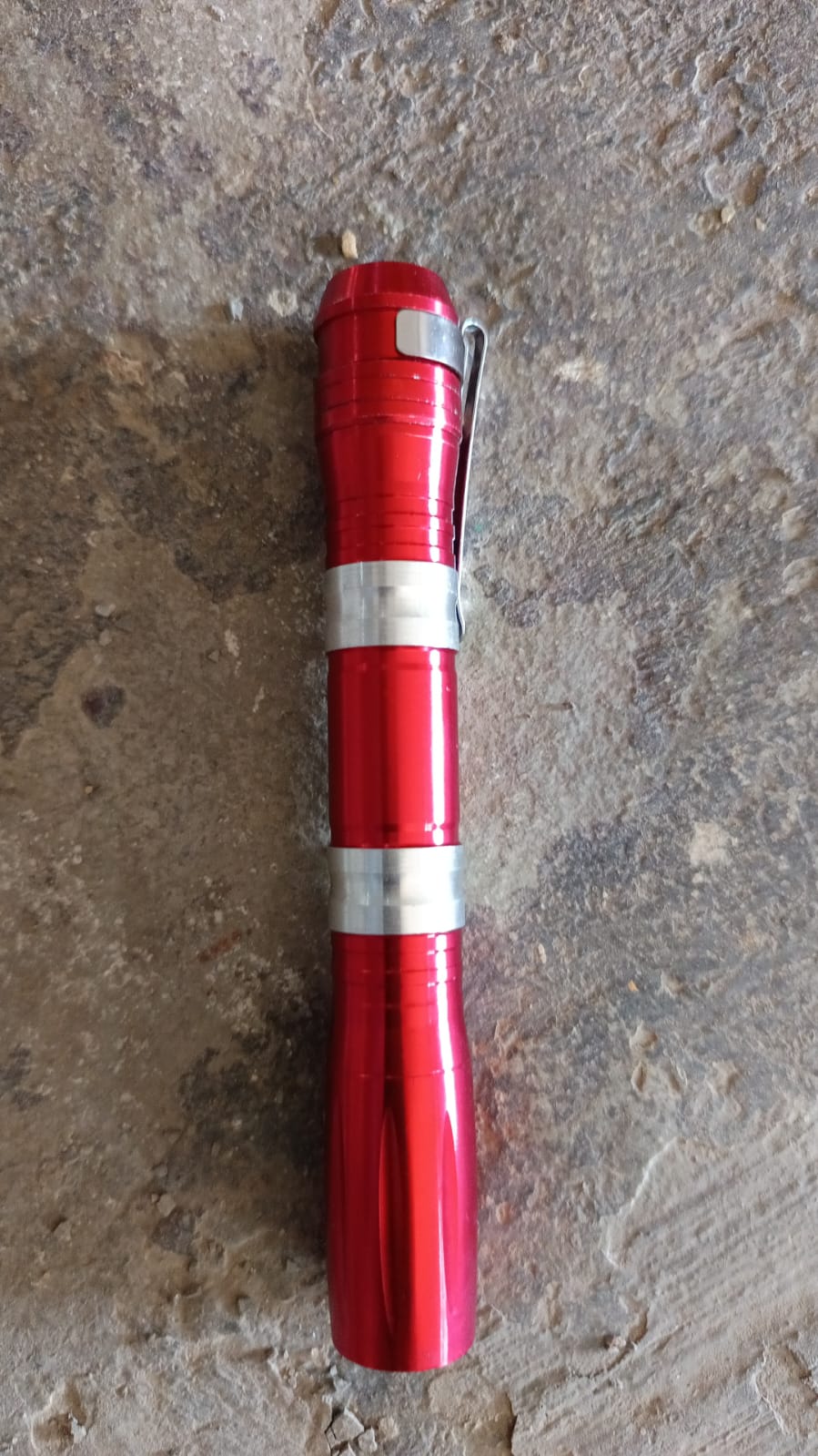 Portable Mini Torch / Flashlight LED Powerful High Lumens Pen Light with Clip, Portable Pocket Compact Torch for Emergency AA Battery operated (1 Pc / Battery not included) - Shivani Jaswal Portable Mini Torch / Flashlight LED Powerful High Lumens Pen Light with Clip, Portable Pocket Compact Torch for Emergency AA Battery operated (1 Pc / Battery not included)