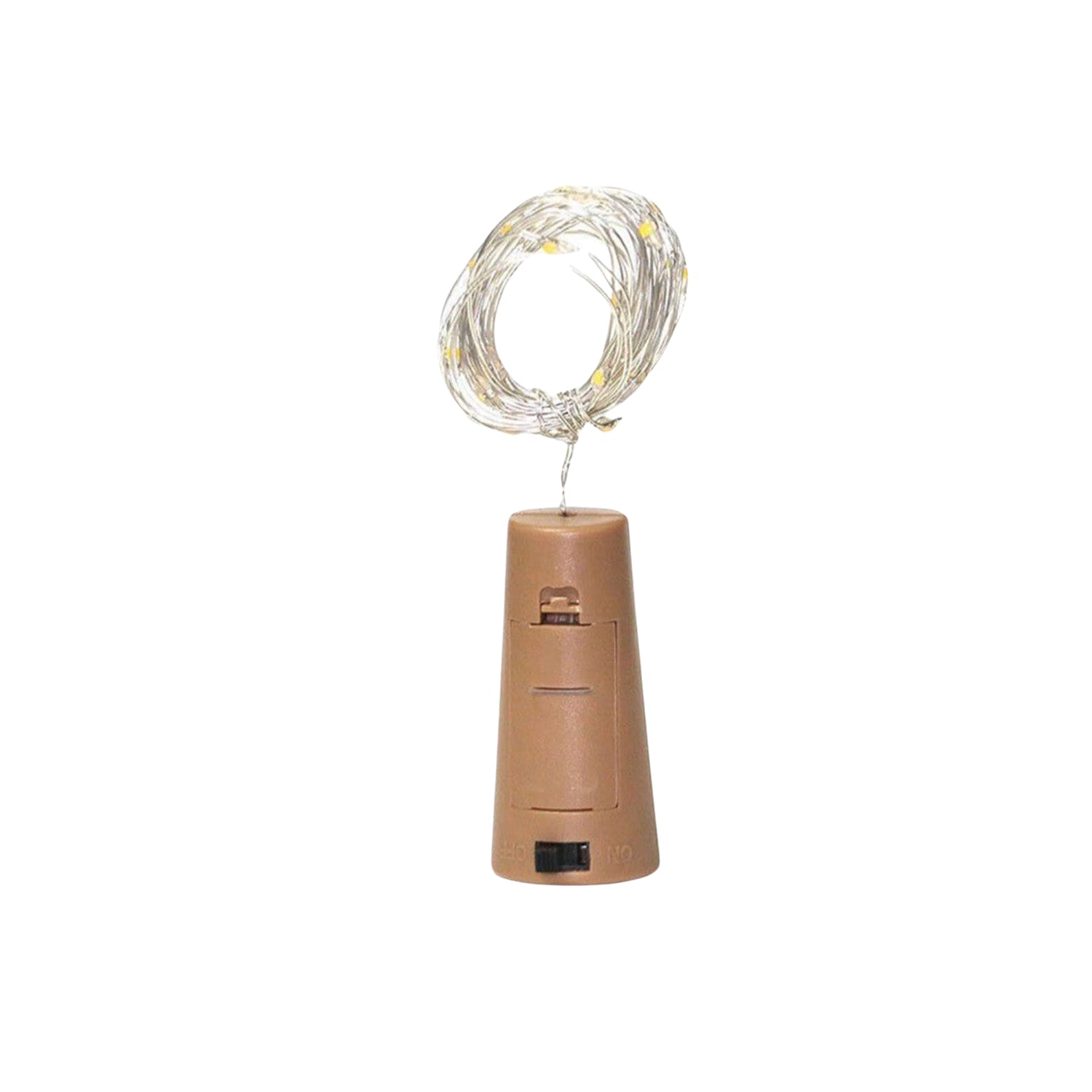 Wine Bottle Cork LED String Light – 2M Cable, Battery Operated, Warm White (1 Pc) - Shivani Jaswal Wine Bottle Cork LED String Light – 2M Cable, Battery Operated, Warm White (1 Pc)