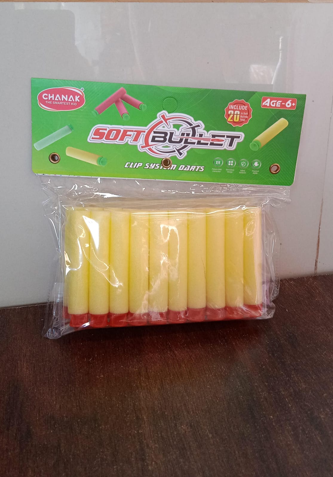Refill Bullet Darts Soft Round Head Blasters Kids Toy for Gun (20 Pcs Set) - Shivani Jaswal Refill Bullet Darts Soft Round Head Blasters Kids Toy for Gun (20 Pcs Set)