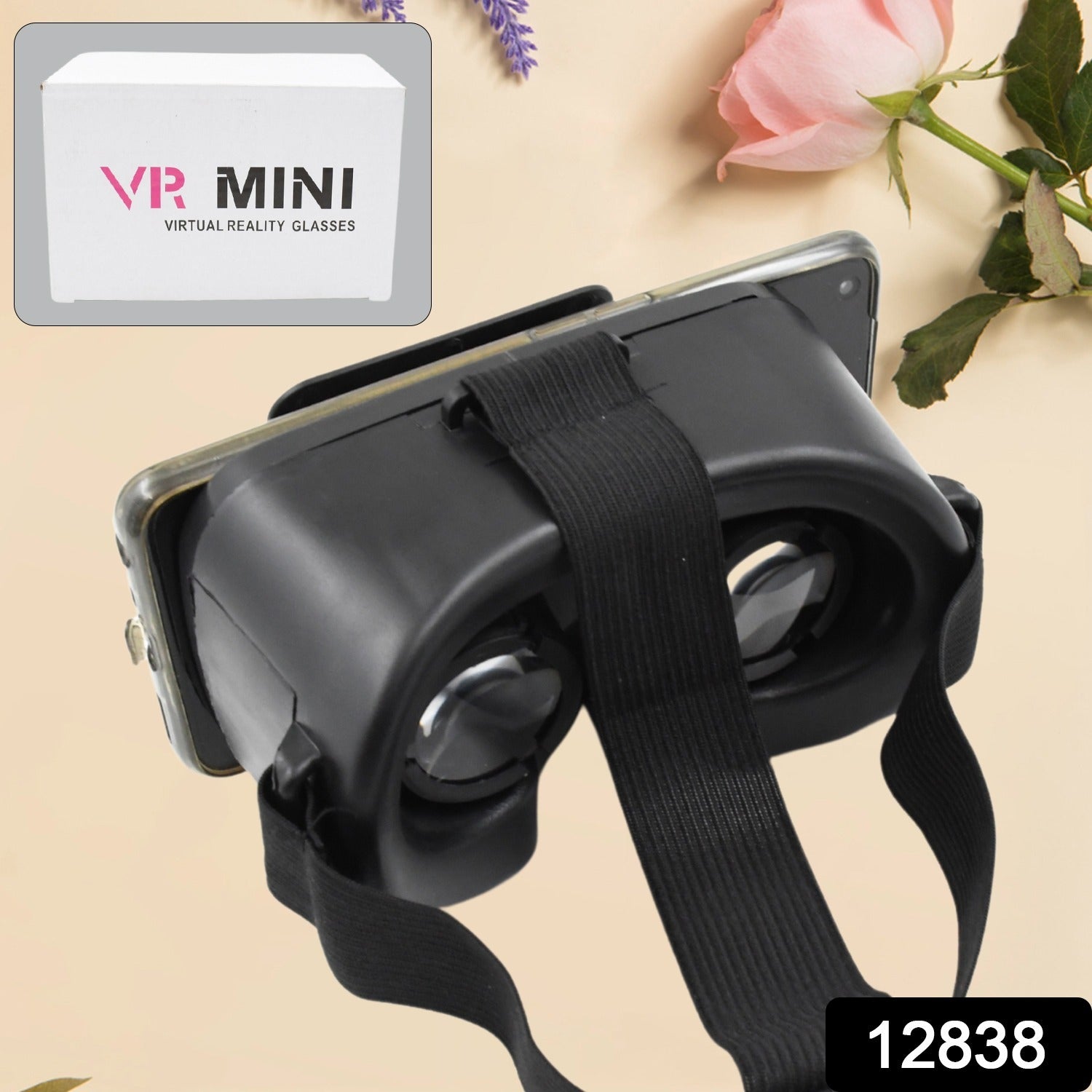 3D VR Glasses Virtual Reality Goggles Headset for All Smartphone VR Goggles-For 3D VR Movies Video Games (1 Pc) - Shivani Jaswal 3D VR Glasses Virtual Reality Goggles Headset for All Smartphone VR Goggles-For 3D VR Movies Video Games (1 Pc)