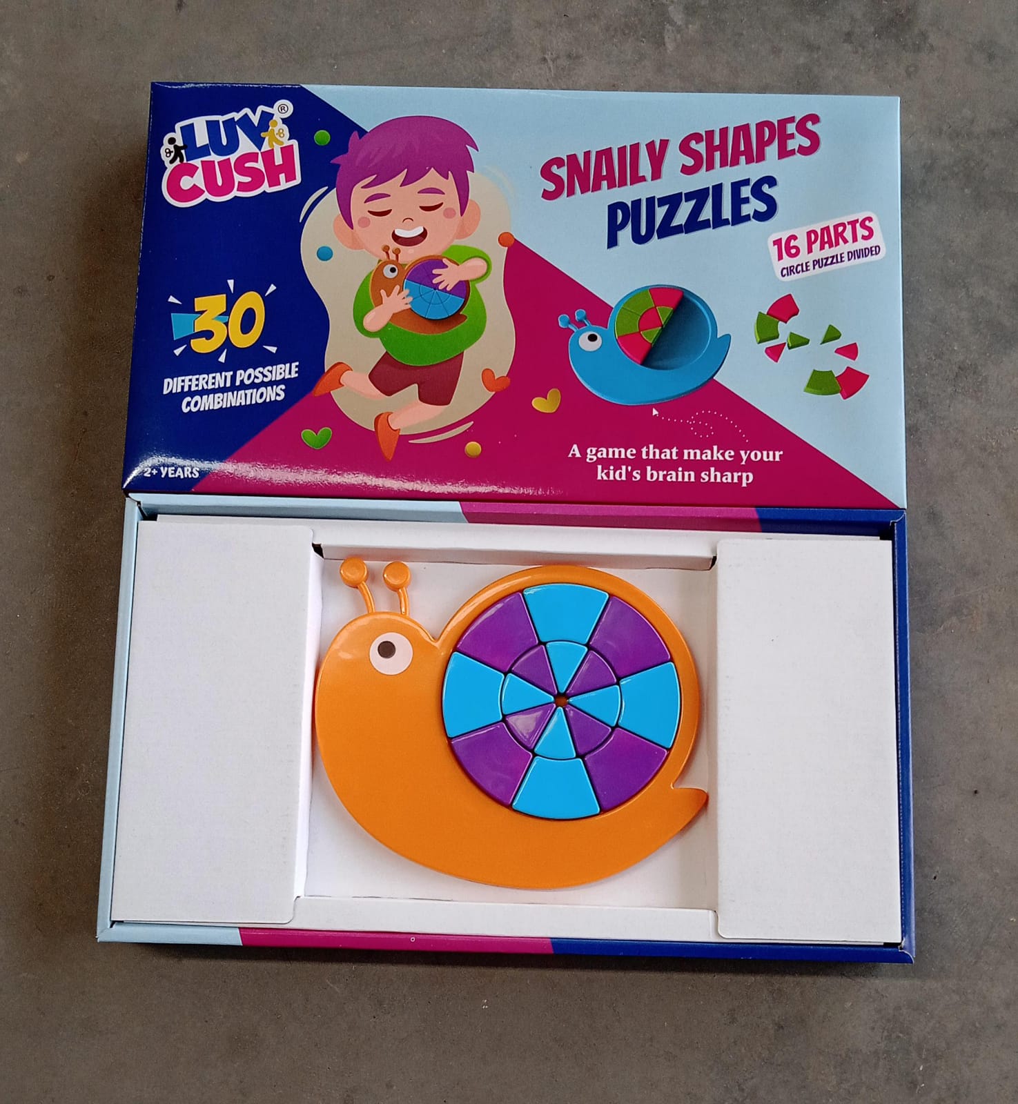 Mini Snail Puzzle – STEM Educational Toy, Puzzle Games for Ages 3-6 (Mix Color) - Shivani Jaswal Mini Snail Puzzle – STEM Educational Toy, Puzzle Games for Ages 3-6 (Mix Color)