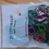 Small Ponytail Holder Bands for Hair Rubber Bands (Pack of 50 / Multicolour), Hair accessories