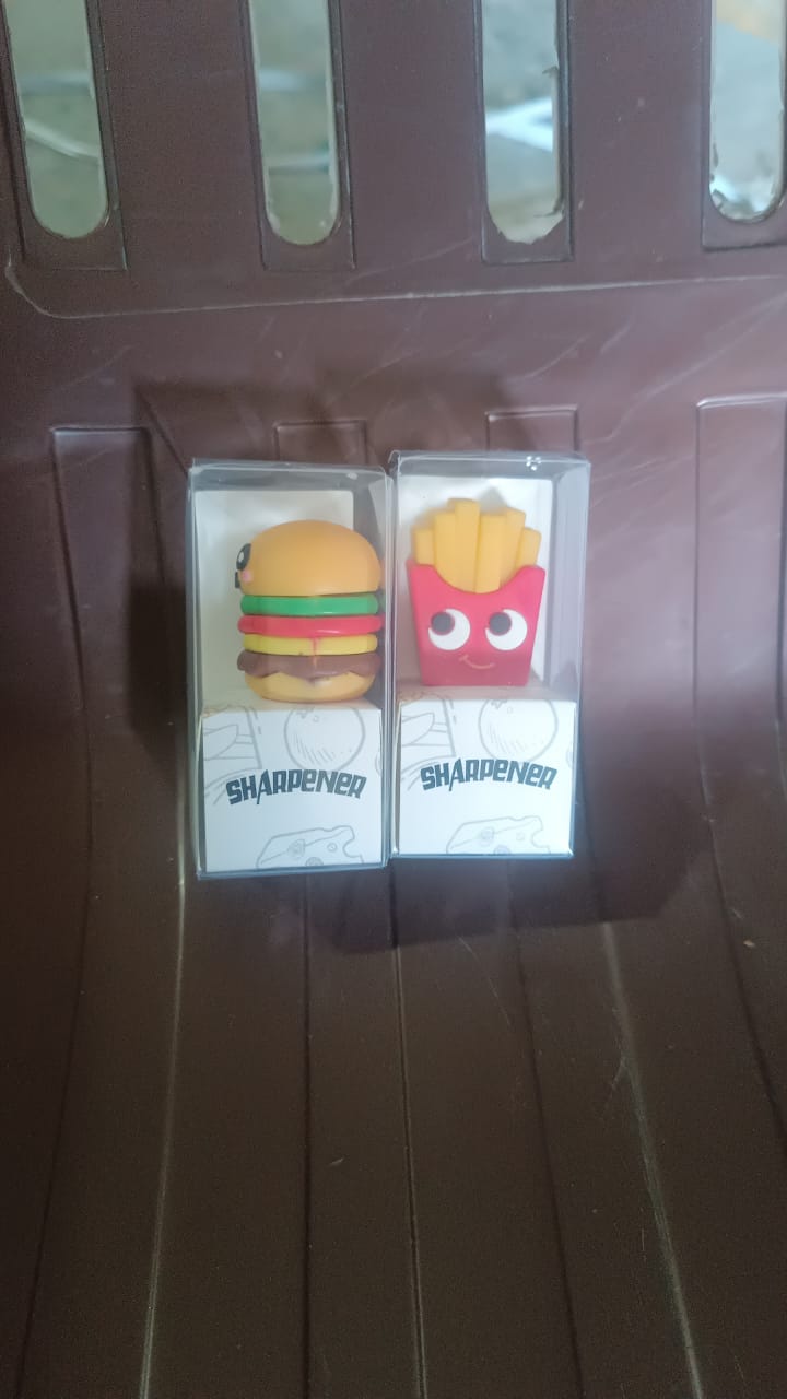 Mix Design Cartoon Shaped Sharpener (1 Pc) - Shivani Jaswal Mix Design Cartoon Shaped Sharpener (1 Pc)