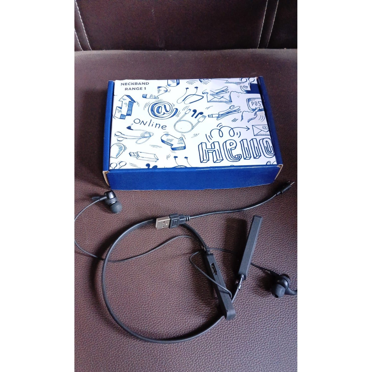 Wireless Bluetooth Earphone with Mic and Call Function With Micro USB (1 Pc) - Shivani Jaswal Wireless Bluetooth Earphone with Mic and Call Function With Micro USB (1 Pc)