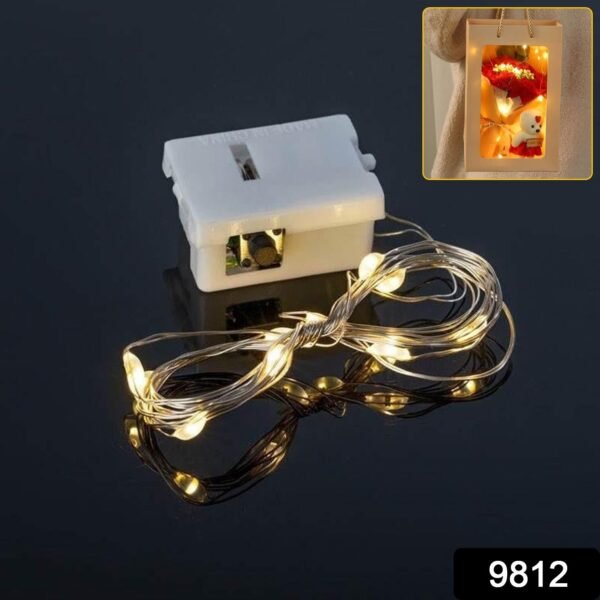Fairy Lights Multi LED String Light, Mini Battery Operated (1 Pc)