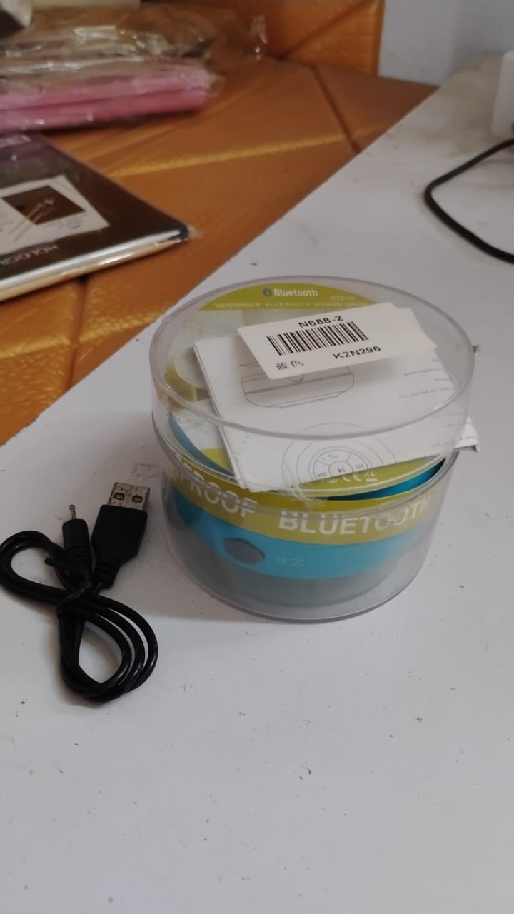 Mini Waterproof Hands-Free Bluetooth Speaker with MIC Suction Cup (1 Pc) - Shivani Jaswal Mini Waterproof Hands-Free Bluetooth Speaker with MIC Suction Cup (1 Pc)