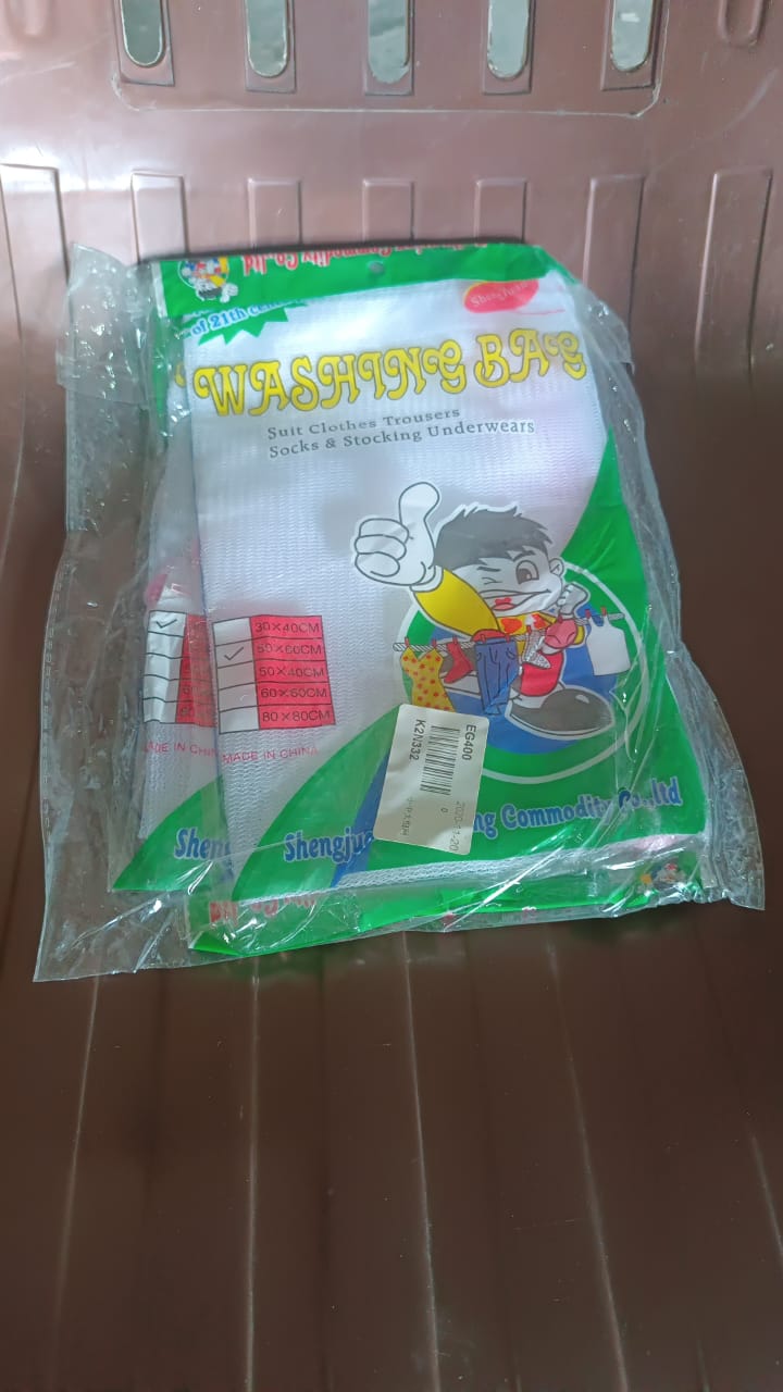 Reusable and Durable Zip Mesh Laundry Bag 3 Different Size (3 Pcs Set) - Shivani Jaswal Reusable and Durable Zip Mesh Laundry Bag 3 Different Size (3 Pcs Set)