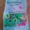 Small Ponytail Holder Bands for Hair Rubber Bands (Pack of 50 / Multicolour), Hair accessories