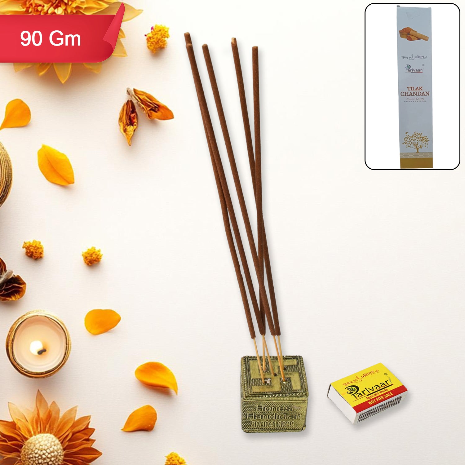 Mix Flavour Incense Sticks / Agarbatti (90 GM With Machis / Mix 1 Packet) - Shivani Jaswal Mix Flavour Incense Sticks / Agarbatti (90 GM With Machis / Mix 1 Packet)