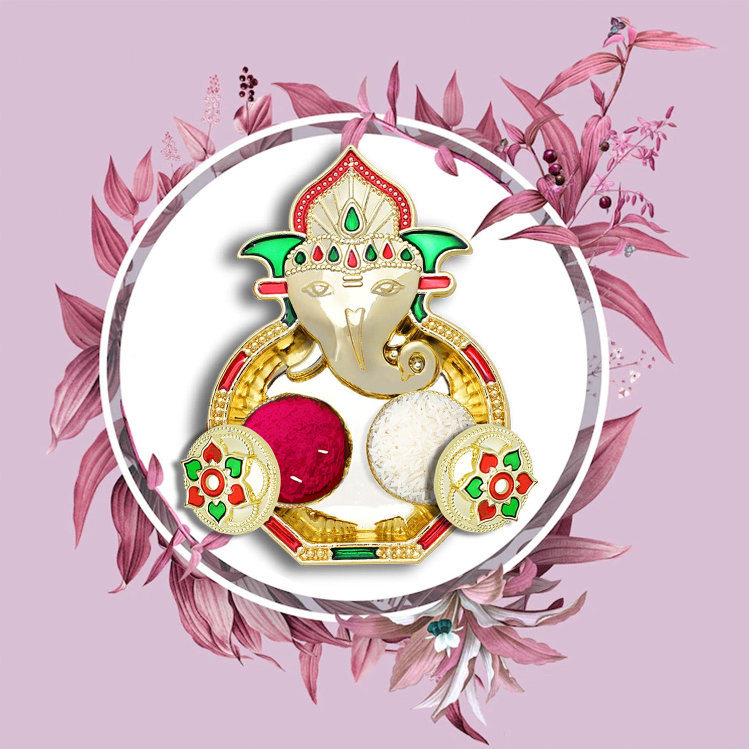 Special Puja Thali, Kumkum Thali Holder, Pooja Return Gift Diwali - Shivani Jaswal Special Puja Thali, Kumkum Thali Holder, Pooja Return Gift Diwali