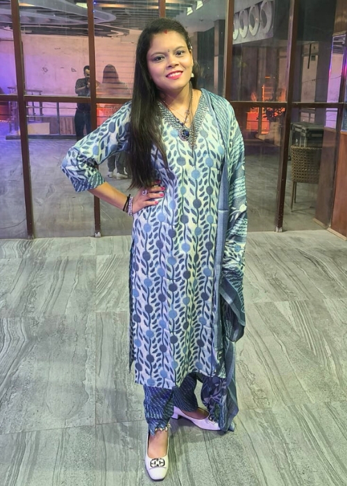 Vidhi Gupta, MBA graduate turned homemaker, embracing motherhood and family life with balance, strength, and love.