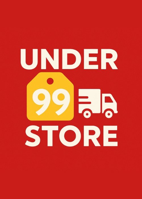 Under 99 Store showcasing budget-friendly products under ₹99 with home delivery, including daily-use items and accessories.