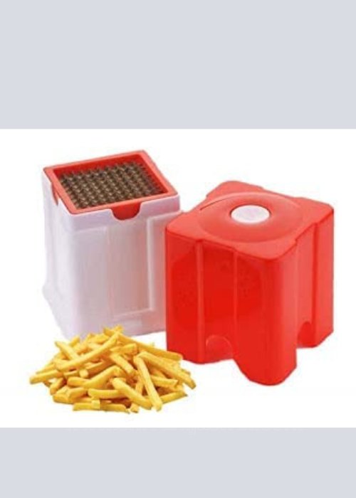 Potato and Vegetable Cutter French Fries Slicer (Multicolor) - Shivani Jaswal Potato and Vegetable Cutter