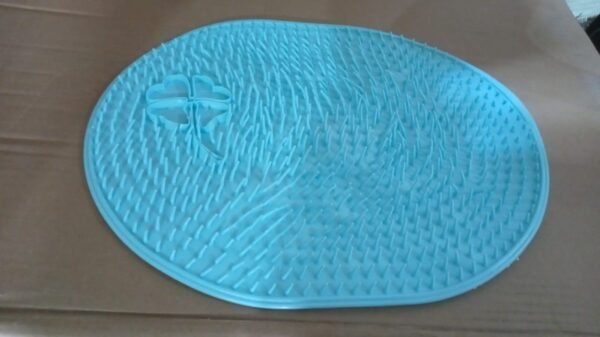 Silicone Bath Massage Cushion with Suction Cup (35Ã—28 CM / 1 Pc)