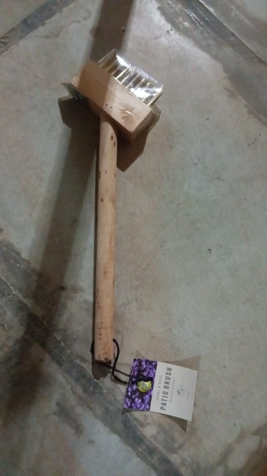 Paving Brush Wooden Block Paving Brush Patio Weed Remover Tool (1 Pc) - Shivani Jaswal Paving Brush Wooden Block Paving Brush Patio Weed Remover Tool (1 Pc)