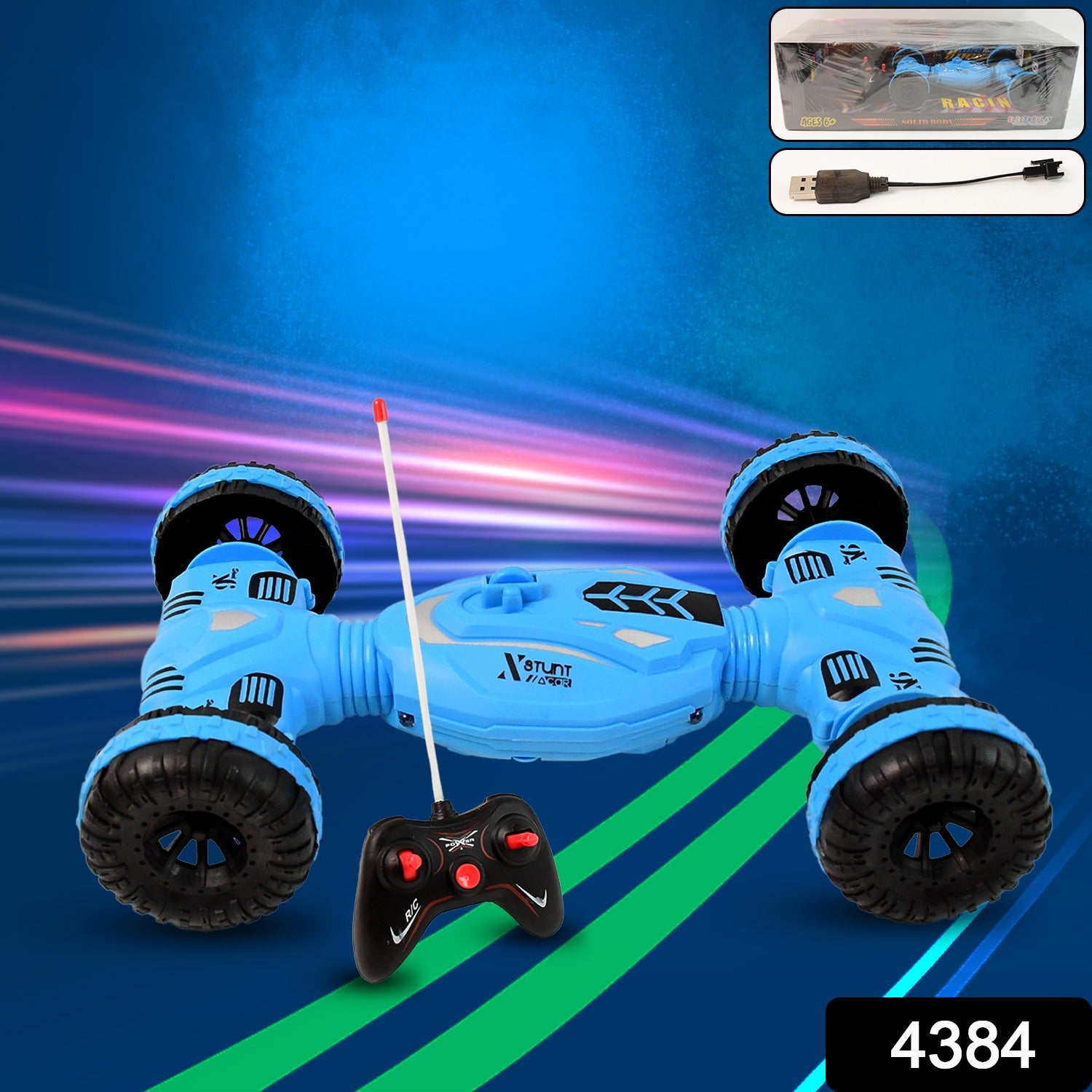 Electroplay Remote Control Car, RC Stunt Car Toys - Shivani Jaswal Electroplay Remote Control Car, RC Stunt Car Toys