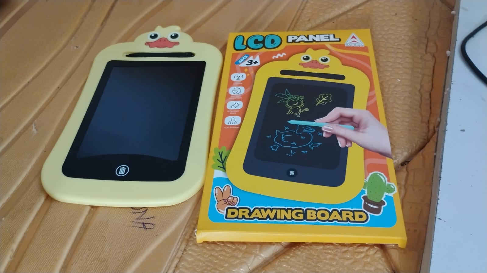 Kids Portable LCD Writing Tablet (1 Pc / Mix Design) - Shivani Jaswal Kids Portable LCD Writing Tablet (1 Pc / Mix Design)