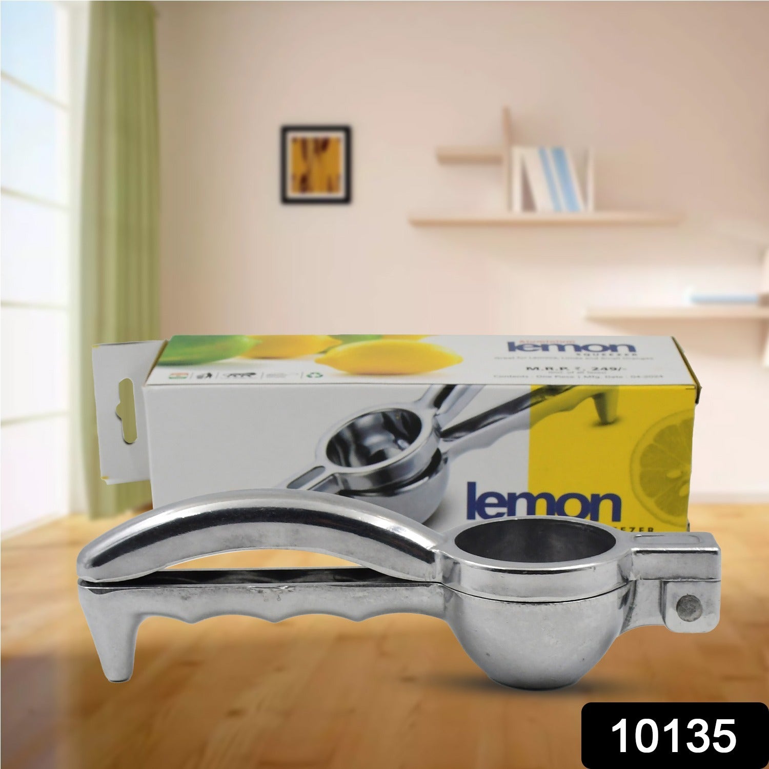 Lemon Squeezer Steel Polish - Shivani Jaswal Lemon Squeezer Steel Polish