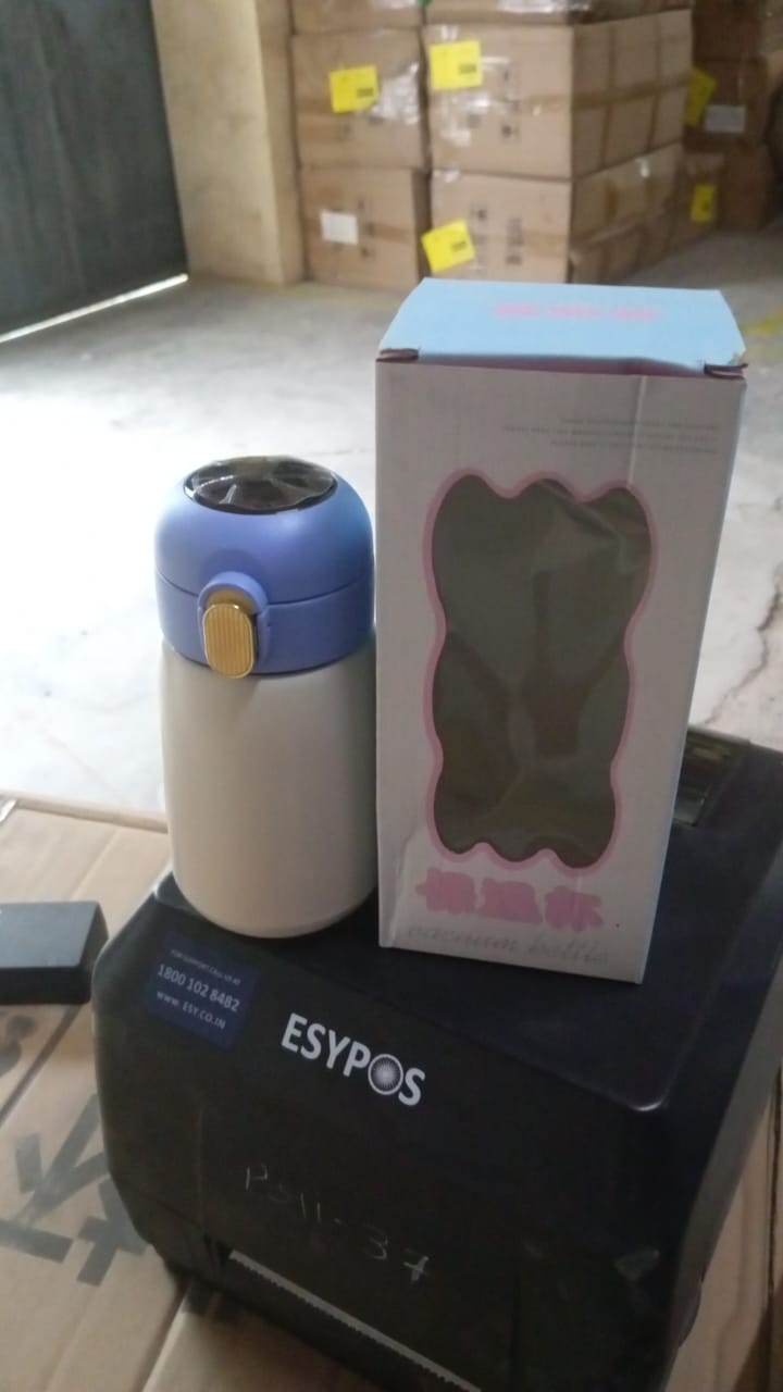 Smart Vacuum Insulated Water Bottle with LED Temperature Display (300 ML Approx) - Shivani Jaswal Smart Vacuum Insulated Water Bottle with LED Temperature Display (300 ML Approx)