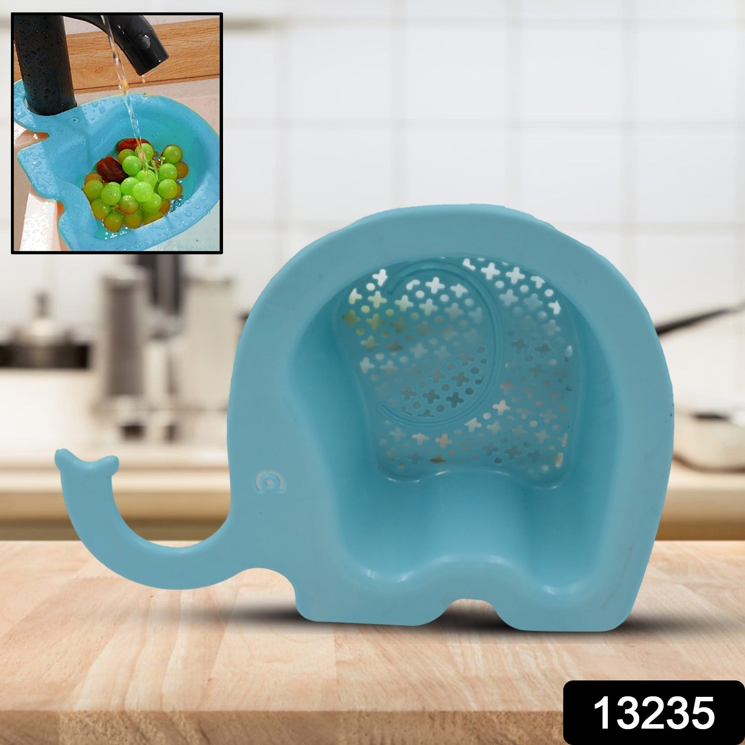 Elephant Shape Drain Strainer (1 Pc) - Shivani Jaswal Elephant Shape Drain Strainer (1 Pc)