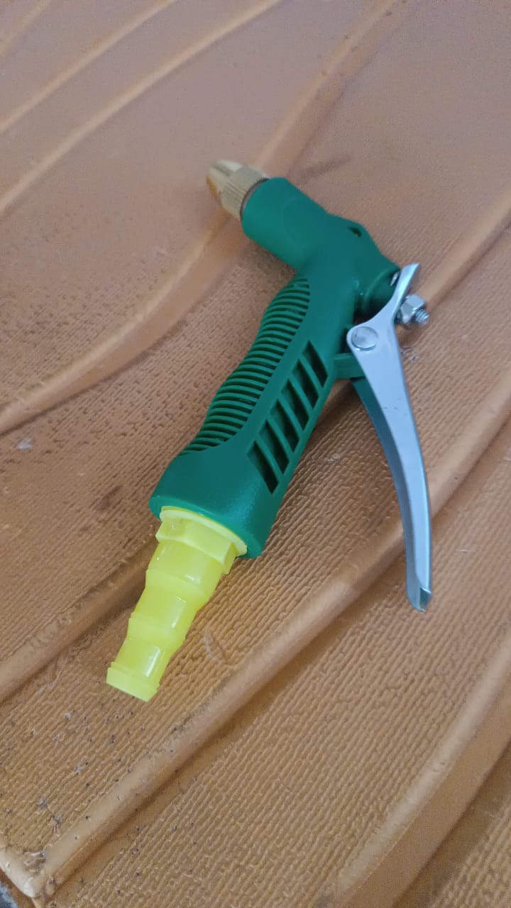 Durable Hose Nozzle Water Lever Spray Gun - Shivani Jaswal Durable Hose Nozzle Water Lever Spray Gun