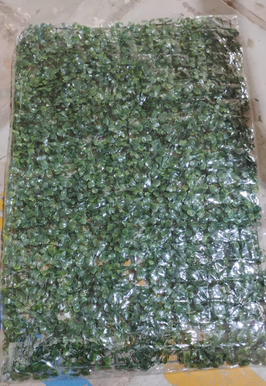 Plastic Wall Artificial Plant Base (60×40 CM / 1 Pc) - Shivani Jaswal Plastic Wall Artificial Plant Base (60×40 CM / 1 Pc)