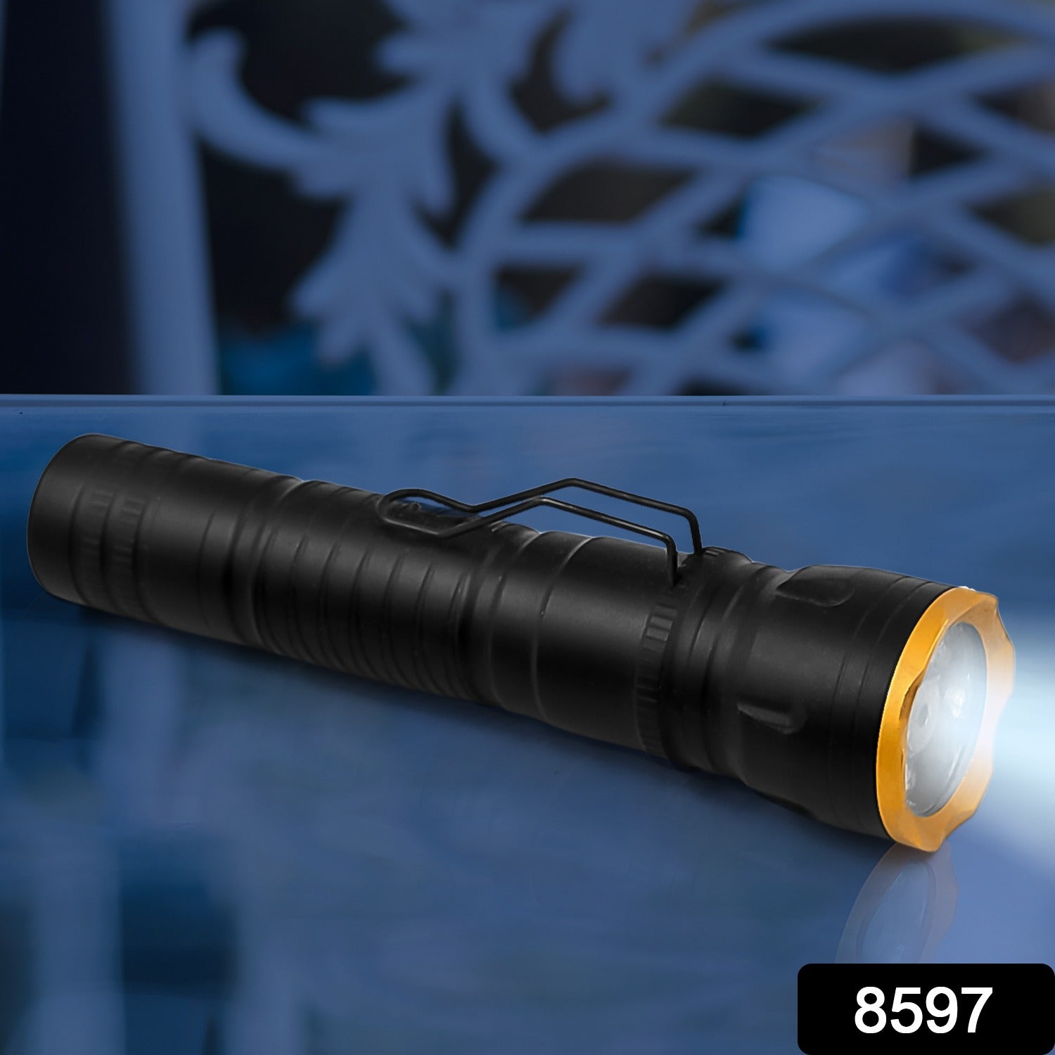 2in1 5 LED With 1 Laser Light Portable Mini Torch / Flashlight LED Powerful High Lumens Pen Light with Clip, Portable Pocket Compact Torch for Emergency A Battery operated (1 Pc / Battery not included) - Shivani Jaswal 2in1 5 LED With 1 Laser Light Portable Mini Torch / Flashlight LED Powerful High Lumens Pen Light with Clip, Portable Pocket Compact Torch for Emergency A Battery operated (1 Pc / Battery not included)