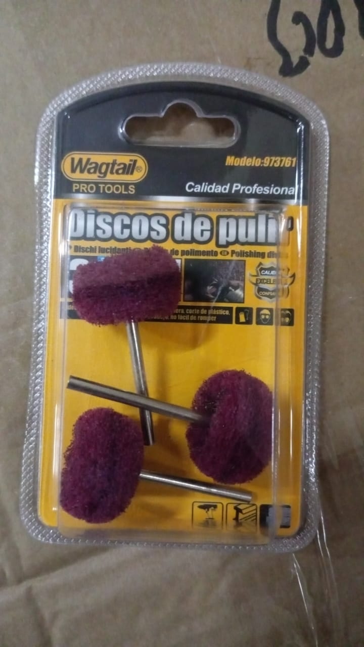 Abrasive Buffing Polishing Wheel Set (3 Pcs) - Shivani Jaswal Abrasive Buffing Polishing Wheel Set (3 Pcs)