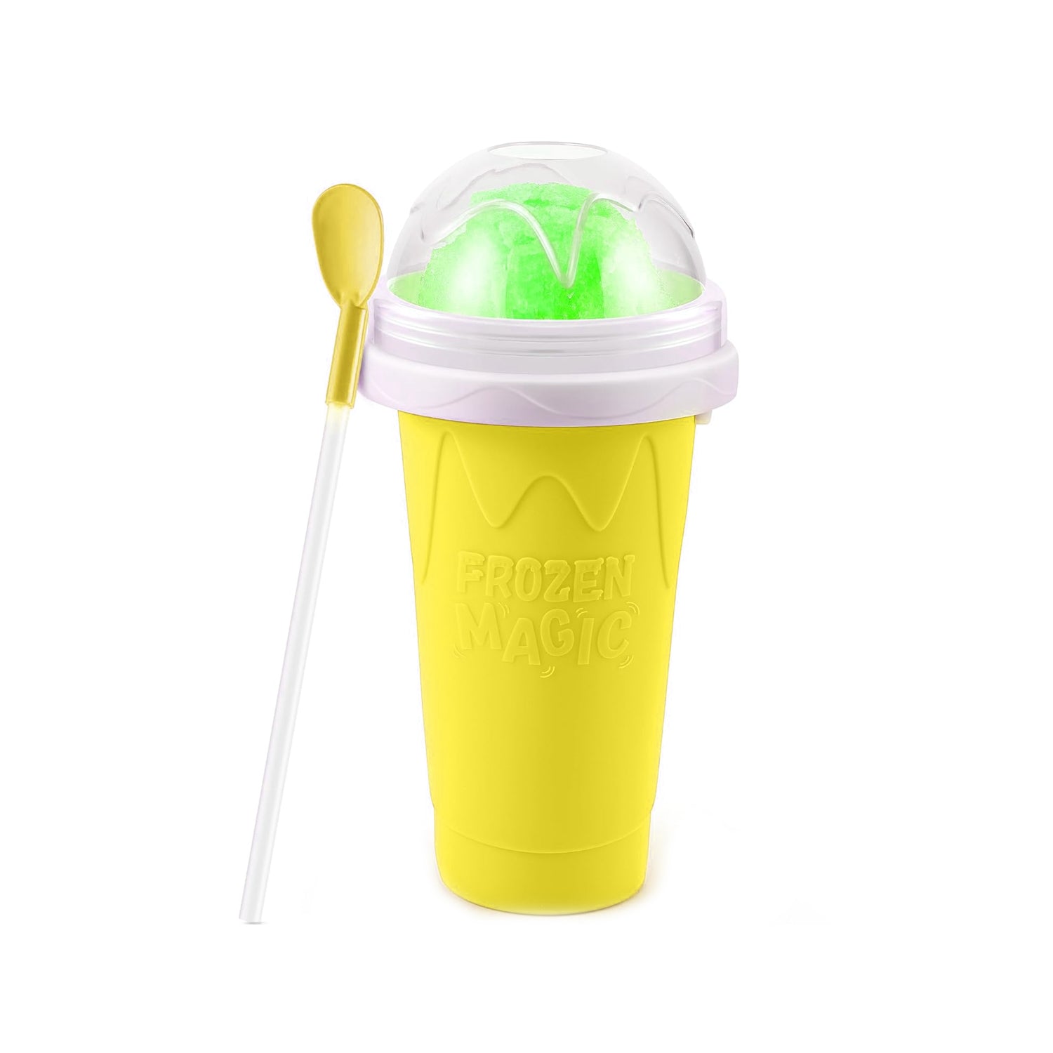 Smoothies Maker Cup, Magic Quick Frozen Smoothies Cup Cooling Cup Double Layer Squeeze Cup Slushy Maker (1 Pc) - Shivani Jaswal Smoothies Maker Cup, Magic Quick Frozen Smoothies Cup Cooling Cup Double Layer Squeeze Cup Slushy Maker (1 Pc)