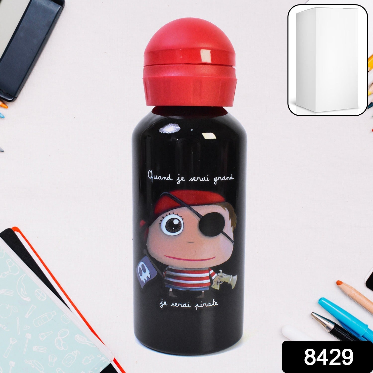 Stainless Steel Water Bottle - Insulated, Leak-Proof & Eco-Friendly (400ml) - Shivani Jaswal Stainless Steel Water Bottle - Insulated, Leak-Proof & Eco-Friendly (400ml)