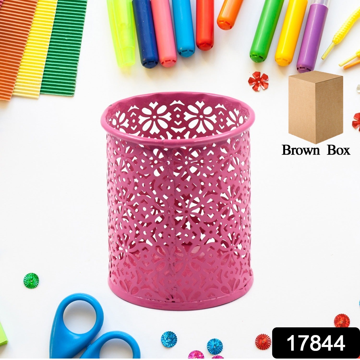 Pen Holder Office Desk Metal Mesh Pen Stand (1 Pc) - Shivani Jaswal Pen Holder Office Desk Metal Mesh Pen Stand (1 Pc)