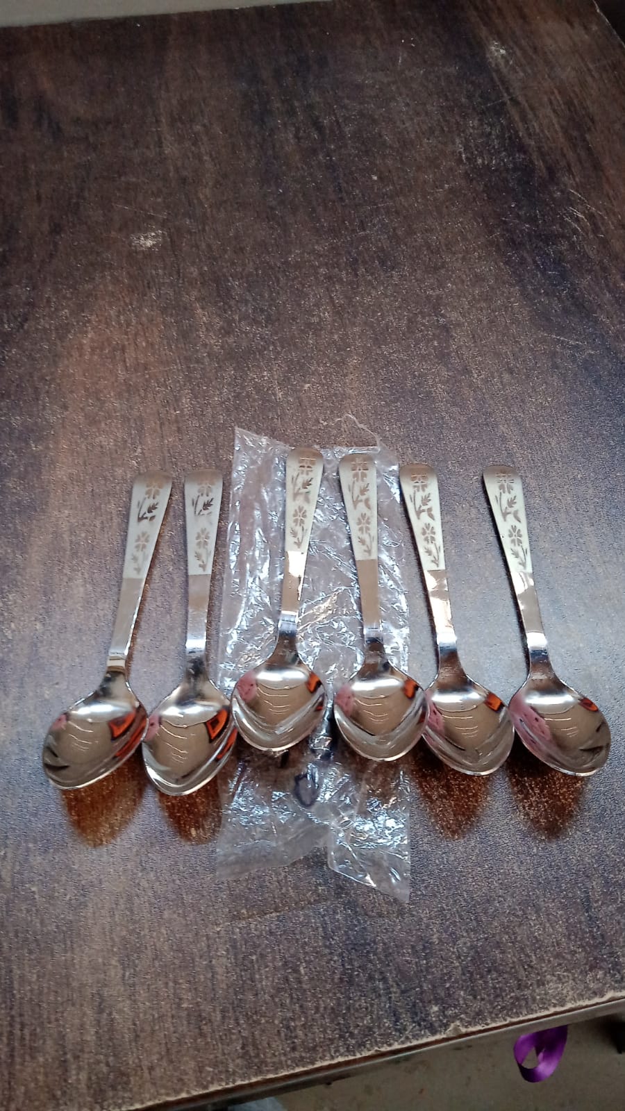 Stainless Steel Table Spoons Set of 6 - Shivani Jaswal Stainless Steel Table Spoons Set of 6