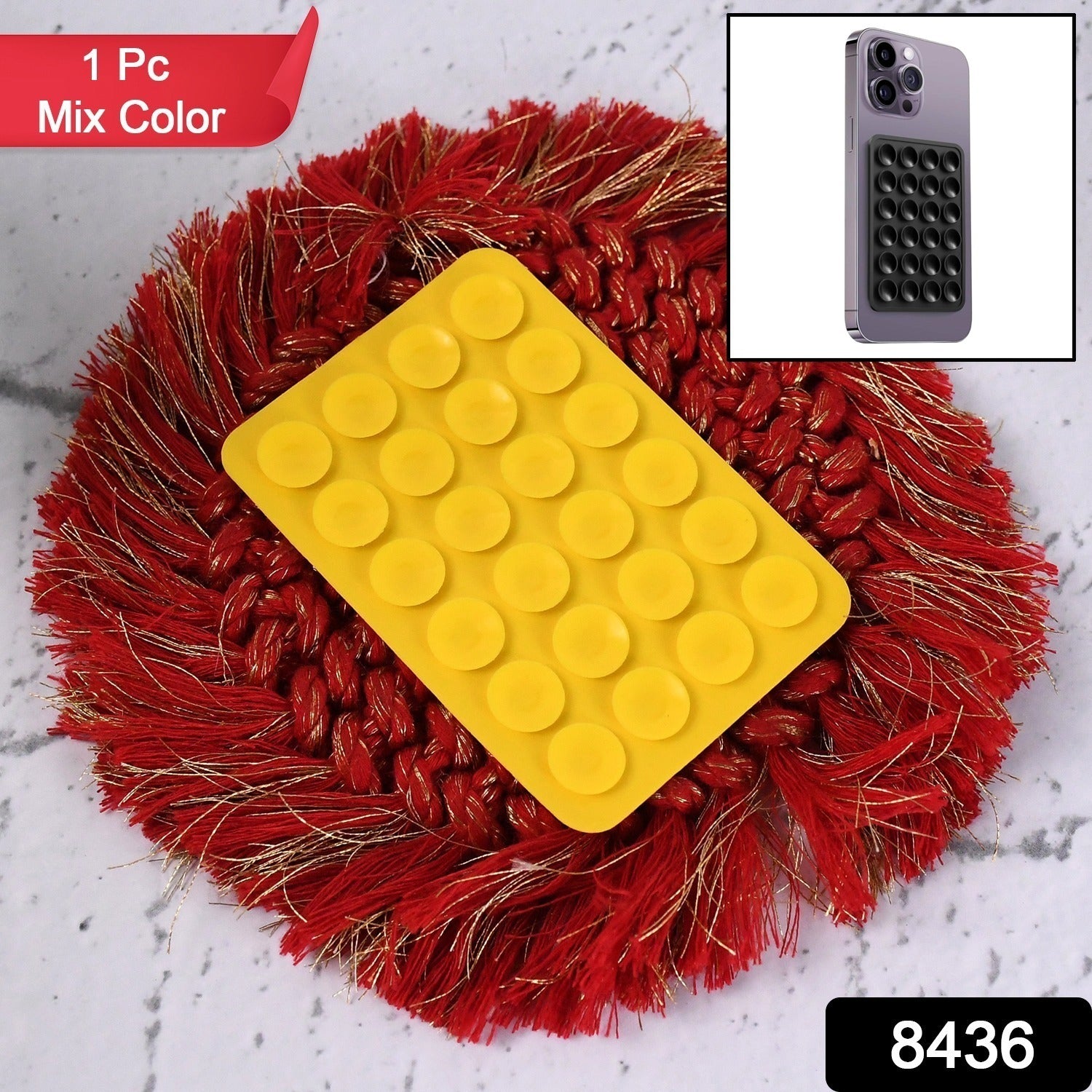 Suction Phone Case / Holder Mount (1 Pc / Mix Color) - Shivani Jaswal Suction Phone Case / Holder Mount (1 Pc / Mix Color)