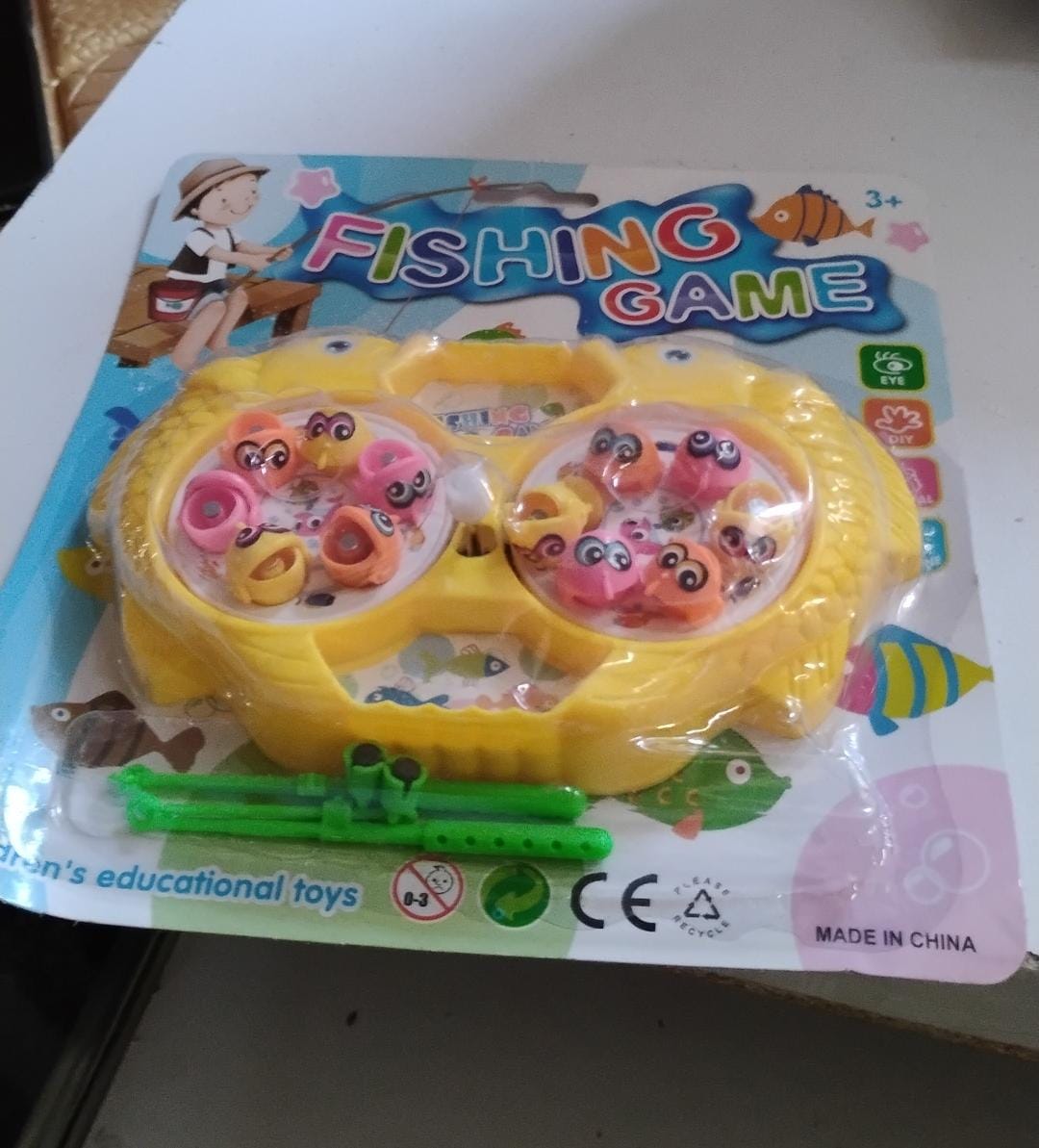 Fishing Game for Kids, Include 12 Pieces Fishes and 2 Fishing Rod, (1 Set) - Shivani Jaswal Fishing Game for Kids, Include 12 Pieces Fishes and 2 Fishing Rod, (1 Set)