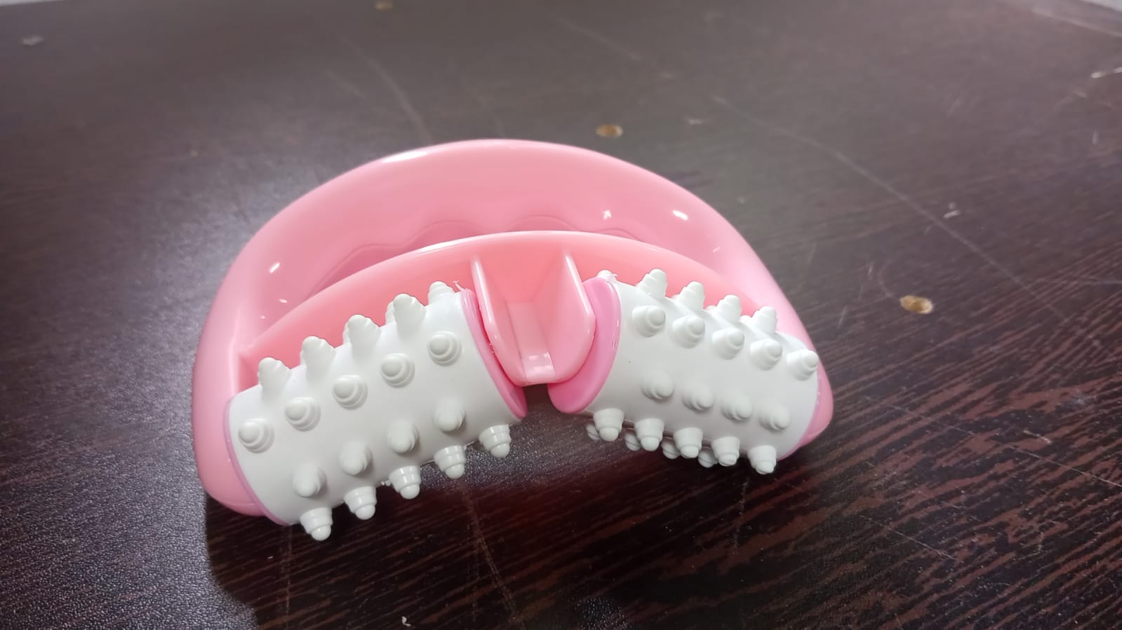 Plastic Massage Roller - 2-Roller Manual Design for Cellulite & Muscle Pain Relief - Shivani Jaswal Plastic Massage Roller - 2-Roller Manual Design for Cellulite & Muscle Pain Relief