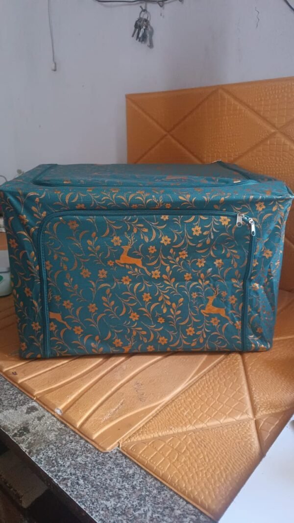 Zippered Closet Storage Box with Lid, With Window (50Ã—40 Cm / 1 Pc)