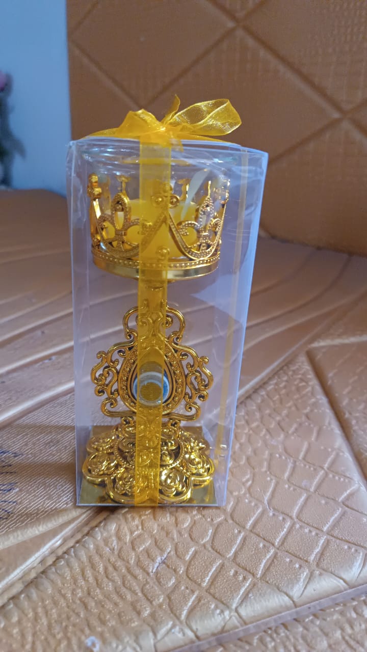 Flower Diwali Candle Holder with Plastic Stand (1 Set) - Shivani Jaswal Flower Diwali Candle Holder with Plastic Stand (1 Set)